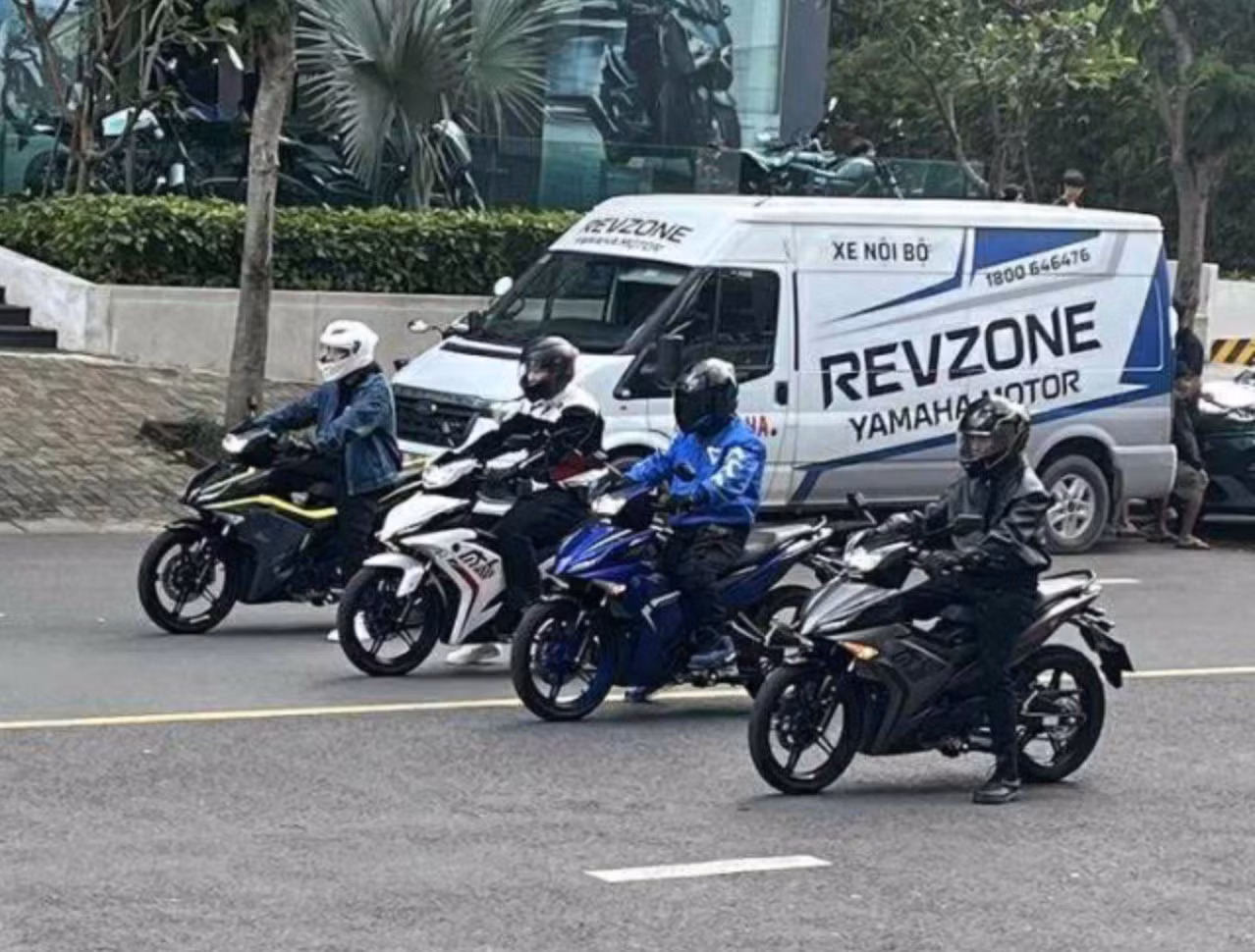 Yamaha Exciter 2026 chạy thử trên đường phố Việt Nam hồi cuối năm ngoái.