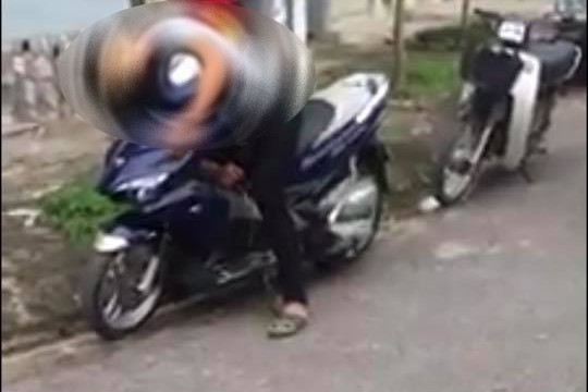 Hiện trường vụ việc.