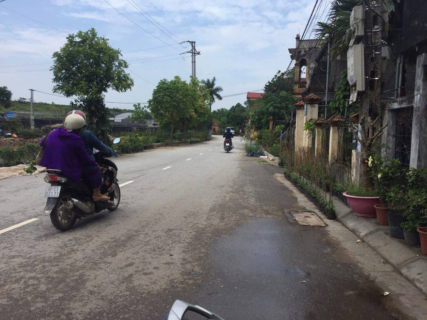 Khu vực nơi xảy ra sự việc.