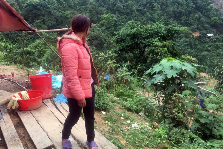 Chị Coi kể lại giây phút chạy thoát khi bị đối tượng Khánh truy đuổi.