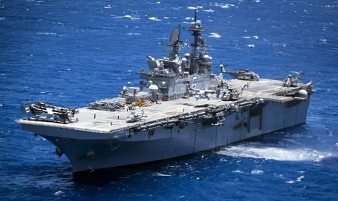 Tàu USS America. Ảnh: US Navy.