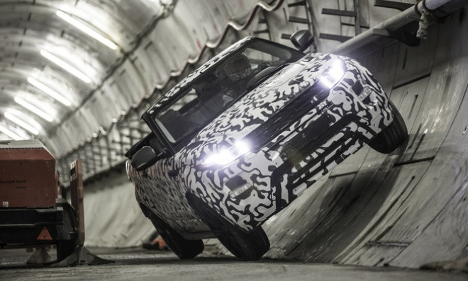 Range Rover Evoque mui trần sắp trình làng