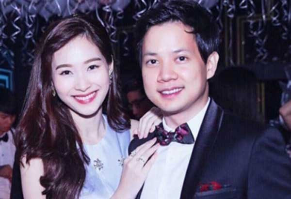 Hoa hậu Đặng Thu Thảo và doanh nhân Trung Tín được xem là cặp "trai tài- gái sắc" trong giới showbiz Việt.