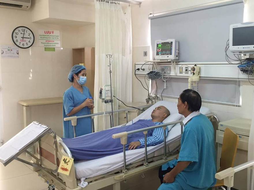 Hiện tại sức khỏe của bệnh nhân đã ổn định và có thể xuất viện sau vài ngày tới.