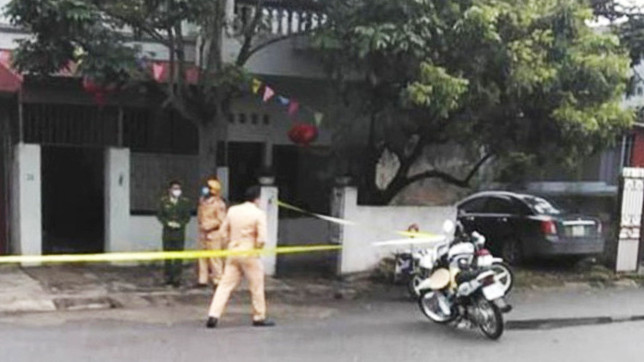 Khu nhà xảy ra vụ án