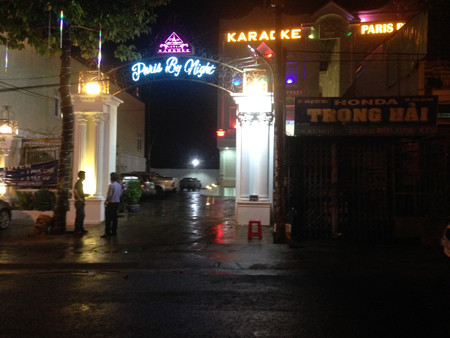 Quán karaoke nơi xảy ra vụ việc