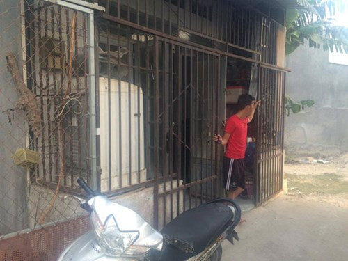 Ngôi nhà mà bà Nga tự lập cơ sở giữ trẻ không giấy phép