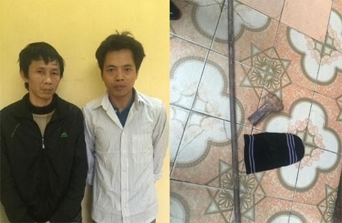 2 đối tượng Lê Thanh Hải, Đặng Đức Lực cùng các tang vật thu được