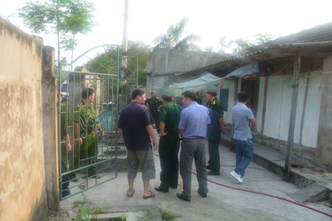 Nhà trọ nơi xảy ra vụ việc