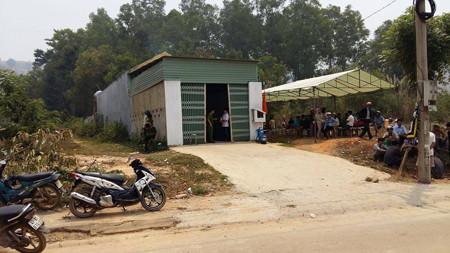 Ngôi nhà nơi xảy ra vụ việc