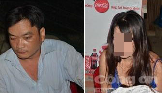 Đối tượng Đào (ảnh phải) và Tuấn