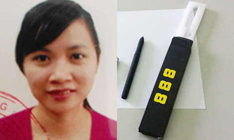 Bị can Nga và chiếc bút “phù thủy”.