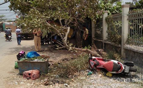 Hiện trường vụ tai nạn