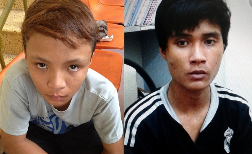 2 đối tượng tại cơ quan công an