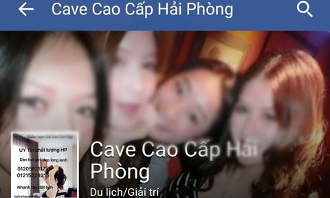 Trang web các đối tượng lập để môi giới mại dâm