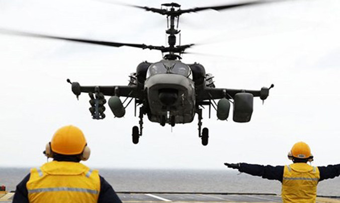 Trực thăng Ka-52K vừa bắt đầu tham gia chiến dịch tại Syria.