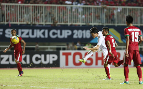 Xuân Trường tin tuyển Việt Nam vẫn còn rất nhiều cơ hội giành vé vào chung kết. Ảnh: Đức Đồng.