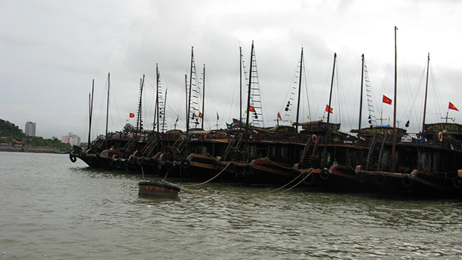 Cảng Bãi Cháy mất an toàn khi dông lốc sẽ đóng cửa vào cuối năm 2015.