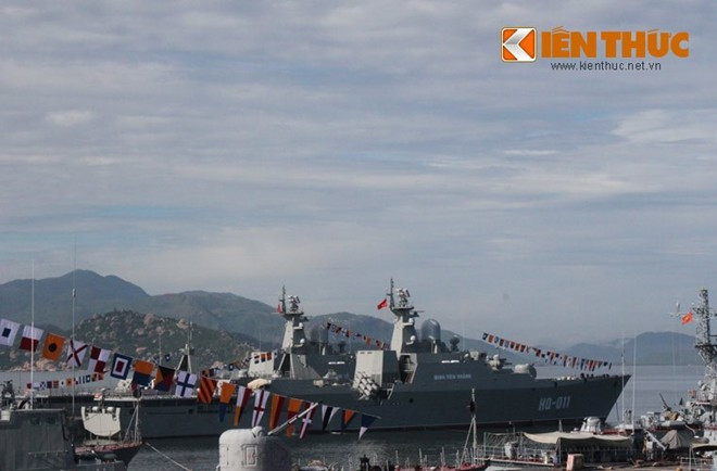 Hai chiến hạm hiện đại nhất Hải quân Nhân dân Việt Nam thuộc lớp tàu Gepard 3.9.