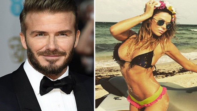 Beckham 'say nắng' bóng hồng Playboy