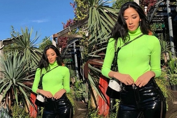 Một số nguồn tin cho rằng Á hậu Hoàng Thùy đang bí mật hẹn hò với diễn viên Rocker Nguyễn.