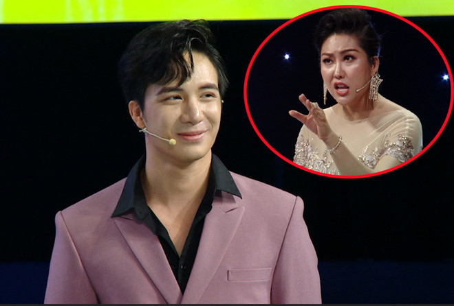 Phi Thanh Vân không hài lòng về cách xử lí tình huống có phần hiếu thắng và thiếu bình tĩnh trên sóng truyền hình của Lưu Đông.