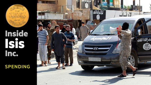 Nguồn thu của IS từ dầu mỏ, đánh thuế chủ yếu phục vụ cỗ máy chiến tranh. Ảnh: FT.