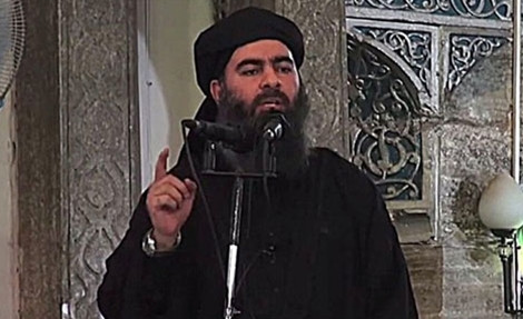 Thủ lĩnh IS Abu Bakr al-Baghdadi.