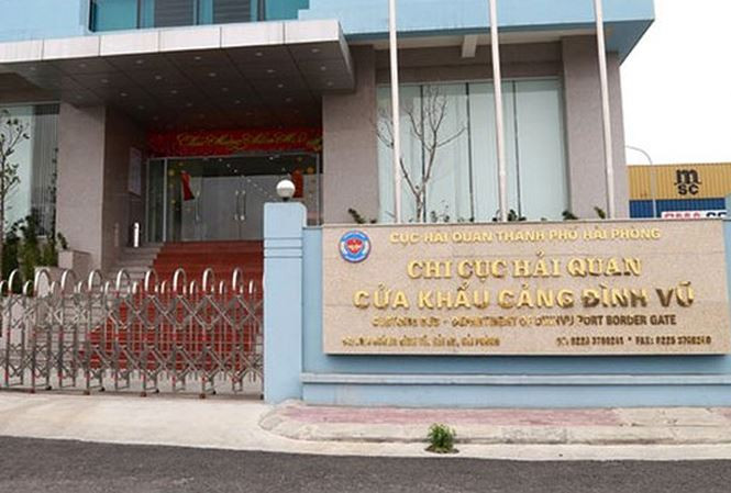 Trụ sở Chi cục Hải quan cửa khẩu Cảng Đình Vũ