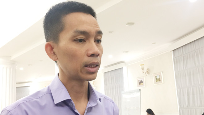 TS. Nguyễn Đức Thành chia sẻ bên lề hội thảo