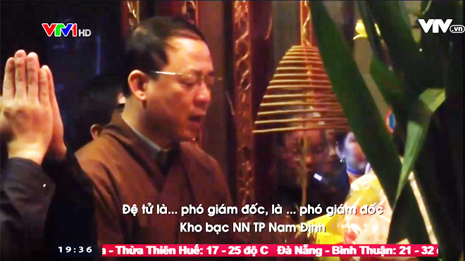 Ảnh cắt từ clip của VTV