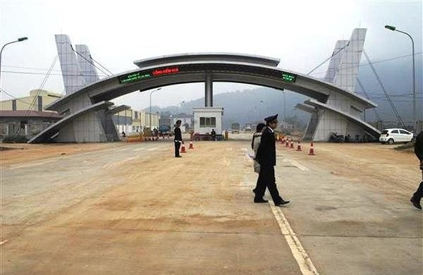 Khu kinh tế cửa khẩu Cầu Treo (Hà Tĩnh). Ảnh: VTV.vn 