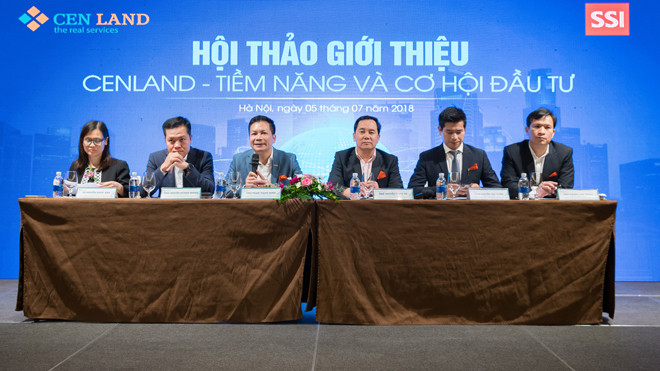 Ban lãnh đạo Cenland chủ trì đối thoại với các đối tác