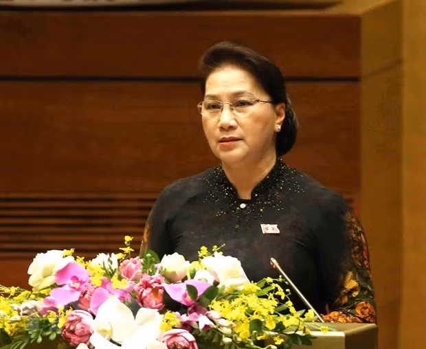 Chủ tịch Quốc hội Nguyễn Thị Kim Ngân. (Ảnh: Phương Hoa/TTXVN0