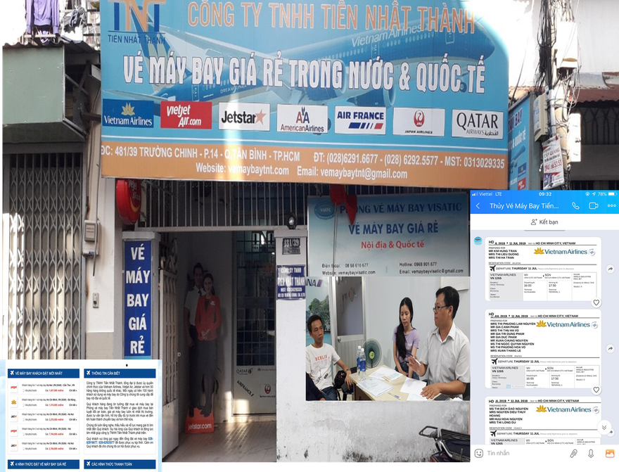 Khách hàng điêu đứng vì mua nhầm vé máy bay giả?