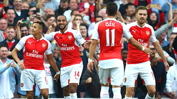 Arsenal đã trở lại với cuộc đua vô địch.