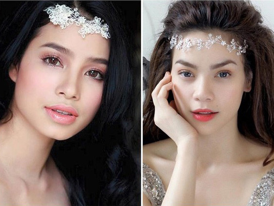 Trông Phạm Hương và Hồ Ngọc Hà như hai chị em ruột.