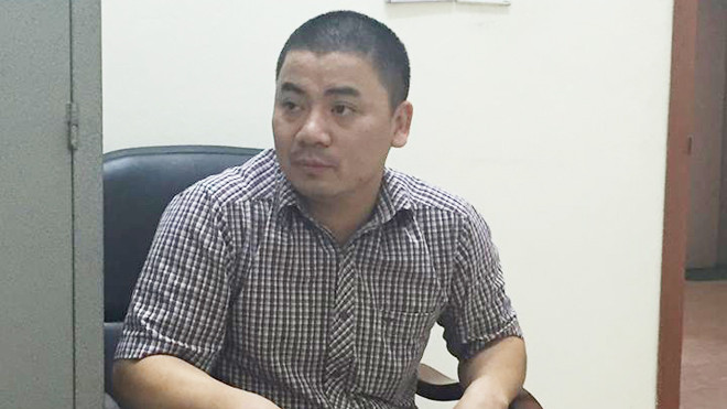 Vũ Chí Quyết tại cơ quan điều tra