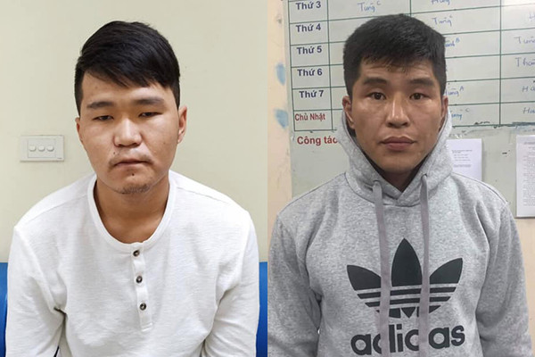 Hai đối tượng bị khởi tố.