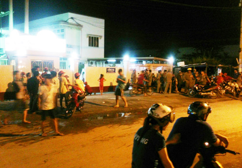 Vụ án mạng xảy ra trong Công ty Nhựa Chợ Lớn. Ảnh: An Nhơn.