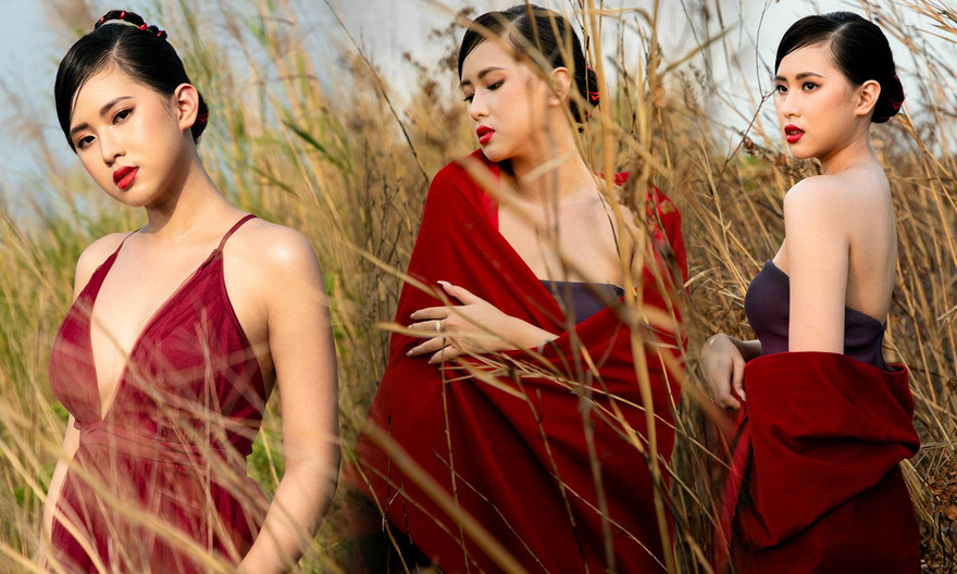 Người đẹp Phù Bảo Nghi ‘lột xác’ nóng bỏng với đầm cúp ngực khoe lưng trần nuột nà