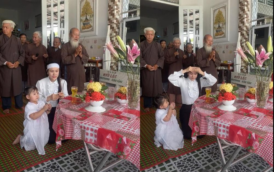 Showbiz 7/4: Xót xa hình ảnh con gái Vân Quang Long trong 100 ngày của ba