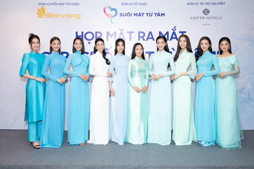 Hoa hậu Đỗ Thị Hà, Tiểu Vy, Mỹ Linh, Thùy Linh làm Chủ tịch danh dự CLB 'Suối mát từ tâm'