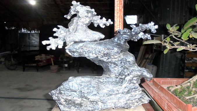 Thú lạ chơi bonsai đá kiếm bộn tiền