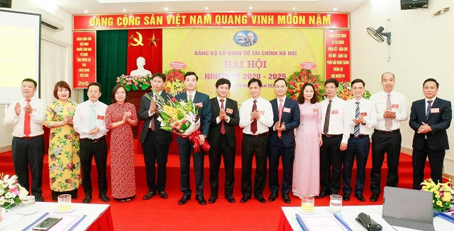 Ban chấp hành Đảng ủy cơ quan Sở Tài chính nhiệm kỳ 2020 - 2025.