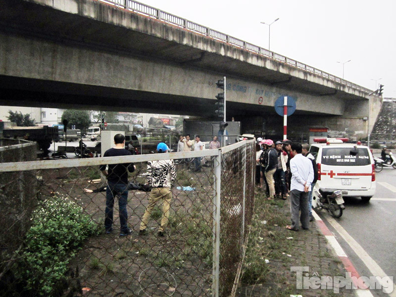 Hiện trường vụ việc.