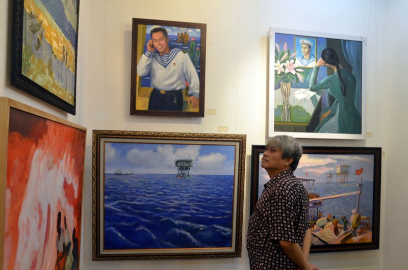 ‘Đến với Trường Sa’ qua tranh vẽ
