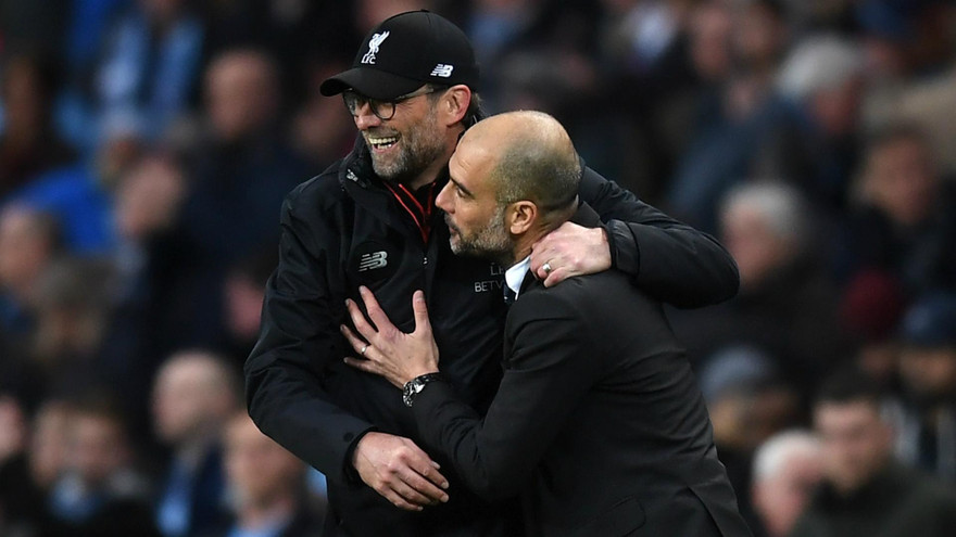 Pep đối đầu Klopp, hai địch thủ kỳ lạ
