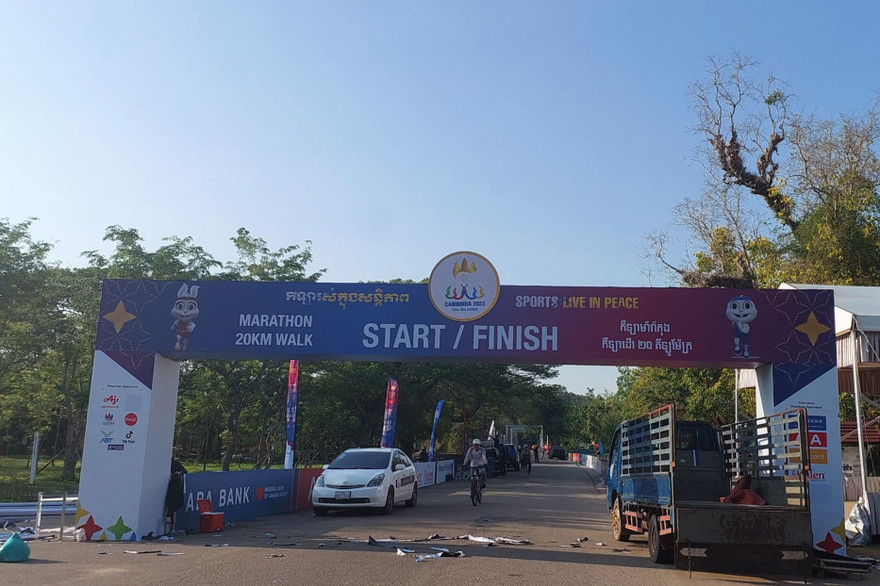 Cung đường marathon SEA Games 32 trước giờ G: Sẽ là một đêm dài