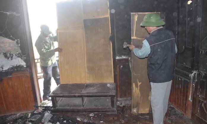 Căn phòng nơi xảy ra vụ việc.